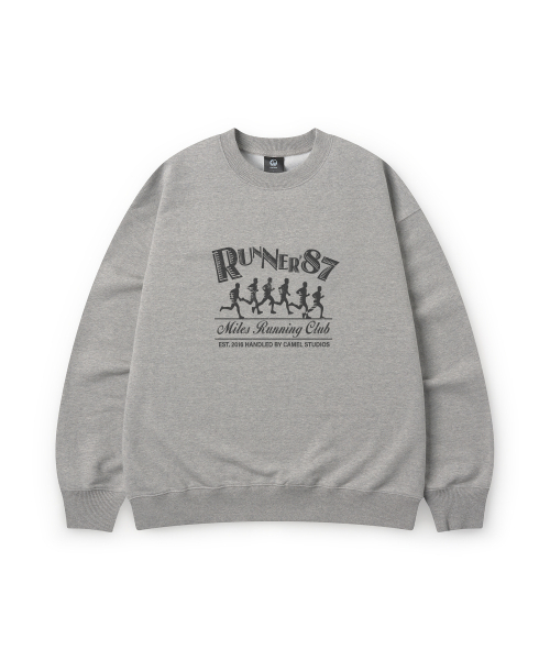 CAMEL WORK（キャメルワーク）の「NO.071 ランナー87 スウェットシャツ（グレー）（スウェット・メンズ・その他・LARGE/X-LARGE/MEDIUM）」の2枚目の写真