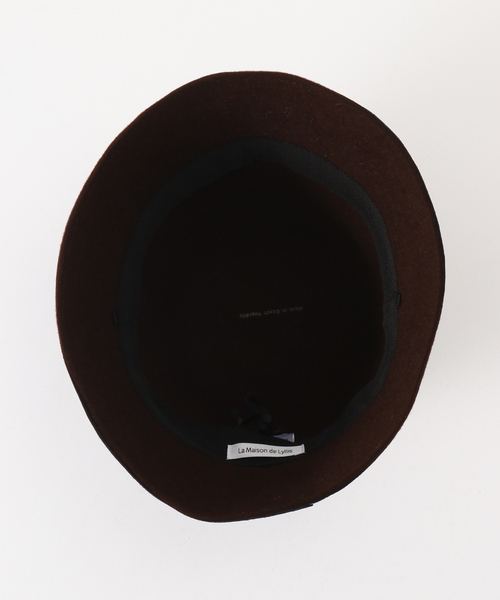 IENA（イエナ）の「La Maison de Lyllis/メゾンドリリス HOOPOE ハット 22530025（ハット・レディース・ブラウン・FREE）」の6枚目の写真