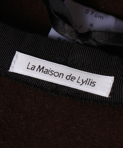 IENA（イエナ）の「La Maison de Lyllis/メゾンドリリス HOOPOE ハット 22530025（ハット・レディース・ブラウン・FREE）」の8枚目の写真