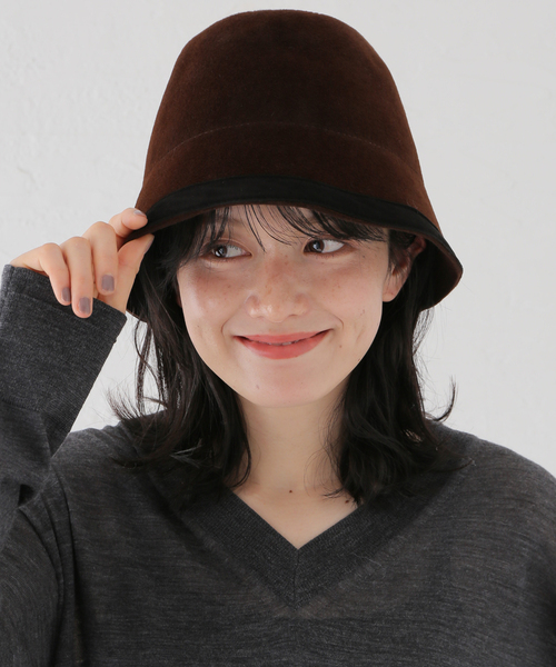 IENA（イエナ）の「La Maison de Lyllis/メゾンドリリス HOOPOE ハット 22530025（ハット・レディース・ブラウン・FREE）」の11枚目の写真