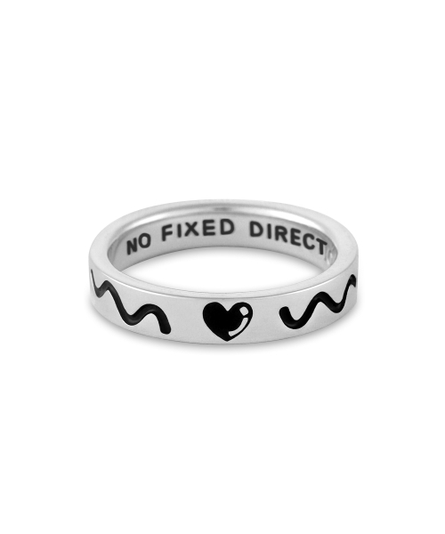 NONENON(ノンノン)の「DOODLE RNG(4mm) SILVER925(リング・レディース・その他・SMALL/MEDIUM/LARGE)」の1枚目の写真