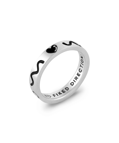 NONENON(ノンノン)の「DOODLE RNG(4mm) SILVER925(リング・レディース・その他・SMALL/MEDIUM/LARGE)」の4枚目の写真