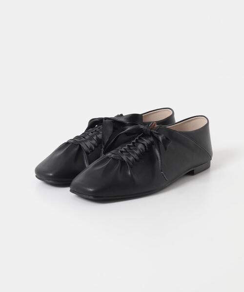 KBF（ケイビーエフ）の「サテンリボンギャザーシューズ（その他シューズ・レディース・イエロー/ブラック・36/38/37）」の18枚目の写真