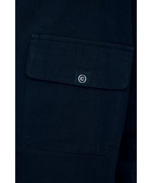 APOSTROPHE COMMA(アポストロフィコンマ)の「Cロゴラベルコットンポケットシャツジャケット(ブラック)(シャツ/ブラウス・メンズ・ブラック・LARGE/MEDIUM)」の8枚目の写真