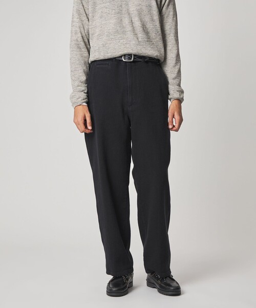 セール】＜Steven Alan＞ ピケ アーミー ノープリーツ トラウザーズⅡ