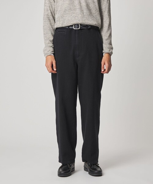 セール】＜Steven Alan＞ ピケ アーミー ノープリーツ トラウザーズⅡ