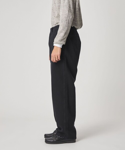 Steven Alan（スティーブンアラン）の「＜Steven Alan＞ ピケ アーミー ノープリーツ トラウザーズⅡ（その他パンツ・メンズ・ブラック・S/M/L/XL）」の3枚目の写真