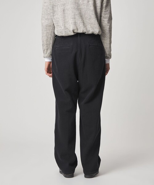 Steven Alan（スティーブンアラン）の「＜Steven Alan＞ ピケ アーミー ノープリーツ トラウザーズⅡ（その他パンツ・メンズ・ブラック・S/M/L/XL）」の4枚目の写真