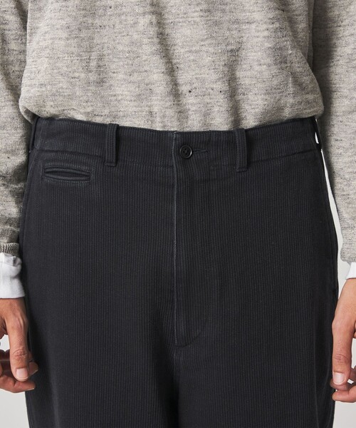 Steven Alan（スティーブンアラン）の「＜Steven Alan＞ ピケ アーミー ノープリーツ トラウザーズⅡ（その他パンツ・メンズ・ブラック・S/M/L/XL）」の5枚目の写真