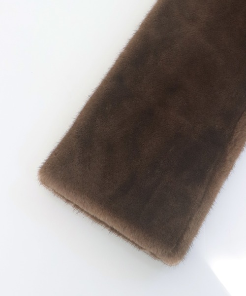 BLUEEAST（ブルーイースト）の「ファージップブルゾン（ブルゾン・レディース・ベージュ/ブラック/ブラウン・MEDIUM）」の5枚目の写真