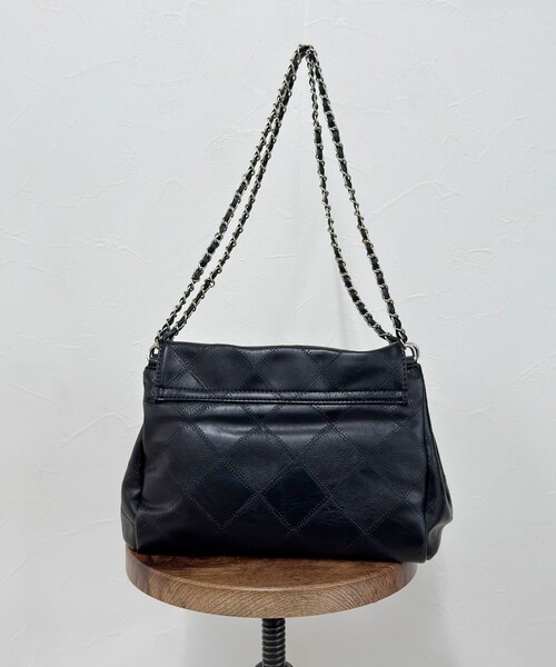 fredy emue（フレディエミュ）の「キルト柄チェーンバッグ（ショルダーバッグ・レディース・ブラック/ブラウン・FREE）」の15枚目の写真