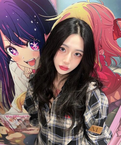 MUCENT(ムセント)の「ヘリテージチェックシャツ(成人男女共用)(シャツ/ブラウス・レディース・ブラック・FREE)」の16枚目の写真
