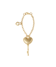 TOOAMO（トゥアモ）の「Heart Key Chain Charm - Gold（キーケース/キーアクセサリー・レディース）」
