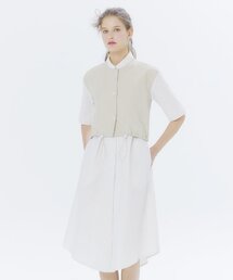 the studio k（ ）の「イマジナリードレス_ベージュ（ワンピース）」