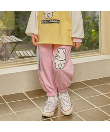 MINIDOU（ミニドウ）の「Secret Rabbit Ultra Soft Girls Jogger Pants（スウェットパンツ）」