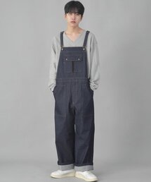SAINTCREW（セントクルー）の「P-Line Classic EX Wide Overalls PCW-617 Indigo Denim（サロペット/オーバーオール・メンズ）」