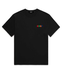 BARIGATE（バリゲート）の「レインボーロゴ 半袖Tシャツ (BS012) ブラック（Tシャツ/カットソー）」