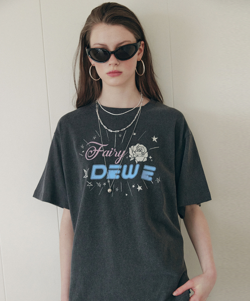 DEWEDEWE(デュイデュイ)の「妖精トップス_グレー(Tシャツ/カットソー・レディース・その他・FREE)」の1枚目の写真