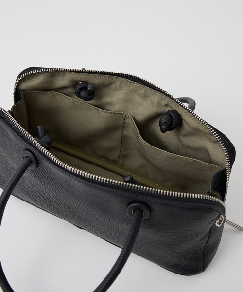 collex（コレックス）の「【WEB限定】【Beau're/ヴュレ】横長ブガッティ型2WAY ショルダーバッグ（トートバッグ・レディース・ブラック/ブラウン・フリー）」の16枚目の写真