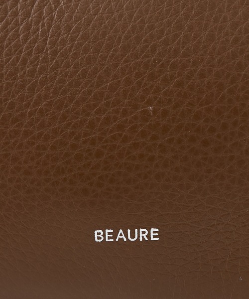 collex（コレックス）の「【WEB限定】【Beau're/ヴュレ】横長ブガッティ型2WAY ショルダーバッグ（トートバッグ・レディース・ブラック/ブラウン・フリー）」の22枚目の写真