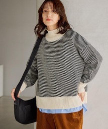 studio CLIP | 7ゲージカノコロールネックニット(ニット/セーター)