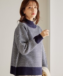 studio CLIP | 7ゲージカノコロールネックニット(ニット/セーター)