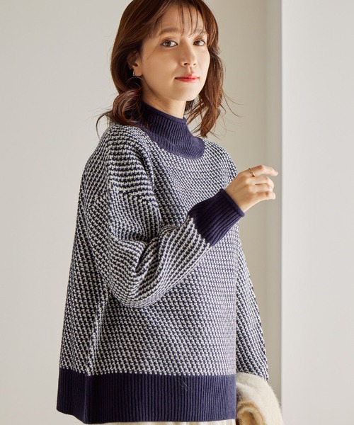 studio CLIP（スタディオクリップ）の「7ゲージカノコロールネック