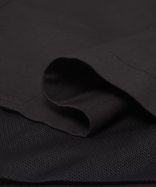 EKAL（エカル）の「SOLOTEXツイルトラベルコート（ステンカラーコート・メンズ・ブラック/ネイビー・MEDIUM/LARGE）」の4枚目の写真