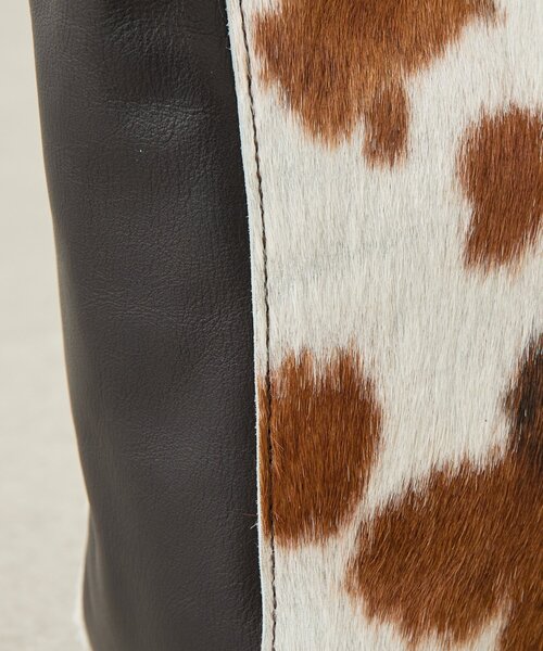 BEARDSLEY（ビアズリー）の「《MARCO MASI》ハラコトートバッグ（トートバッグ・レディース・ブラウン・FREE）」の7枚目の写真