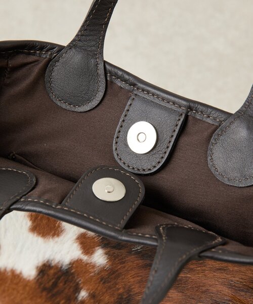 BEARDSLEY（ビアズリー）の「《MARCO MASI》ハラコトートバッグ（トートバッグ・レディース・ブラウン・FREE）」の9枚目の写真