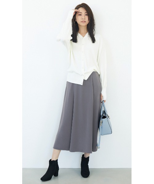 AOYAMA(アオヤマ)の「アンサンブルニット(カーディガン+タートルニットセット)《4WAY》(ニット/セーター・レディース・ホワイト・F)」の4枚目の写真