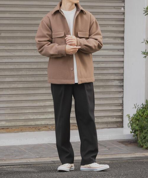 セール】発熱ジャージメルトンCPOキルトジャケット（ダウンジャケット