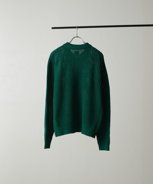 Lui's（ルイス）の「リリーヤーンジップニットブルゾン（ニット/セーター・メンズ・グリーン/ブラック・FREE）」の21枚目の写真