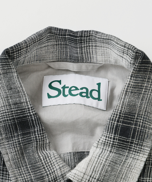 JOURNAL STANDARD J.S HOMESTEAD（ジャーナルスタンダードホームステッド）の「Stead / リネン オンブレ ジップ シャツ（シャツ/ブラウス・メンズ・ネイビー/ベージュ/ブラック・LARGE/MEDIUM）」の21枚目の写真