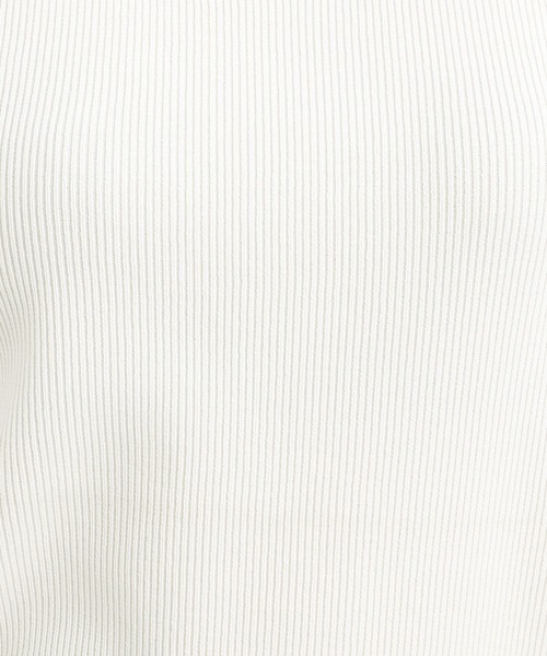 Andemiu（アンデミュウ）の「2WAYニットノースリーブ645332（タンクトップ・レディース・ブラック/オフホワイト/ブルーグレー/モカ・FREE）」の19枚目の写真