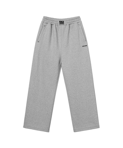 MIHAK(ミハク)の「メタルプレート起毛スウェットパンツ(グレー)(スウェットパンツ・メンズ・その他・1/2/3)」の8枚目の写真