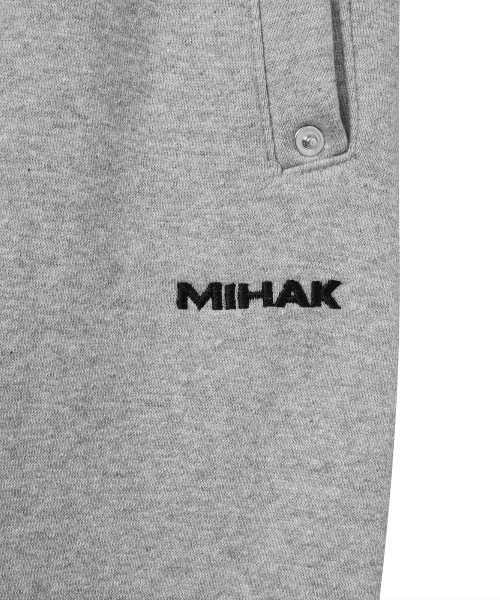 MIHAK(ミハク)の「メタルプレート起毛スウェットパンツ(グレー)(スウェットパンツ・メンズ・その他・1/2/3)」の16枚目の写真