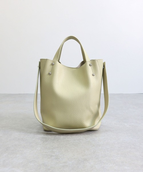 T・S・L(ティーエスエル)の「2wayトートバッグ(トートバッグ・レディース・レッド/ライトグリーン/ブラック/グレイッシュベージュ・FREE)」の5枚目の写真