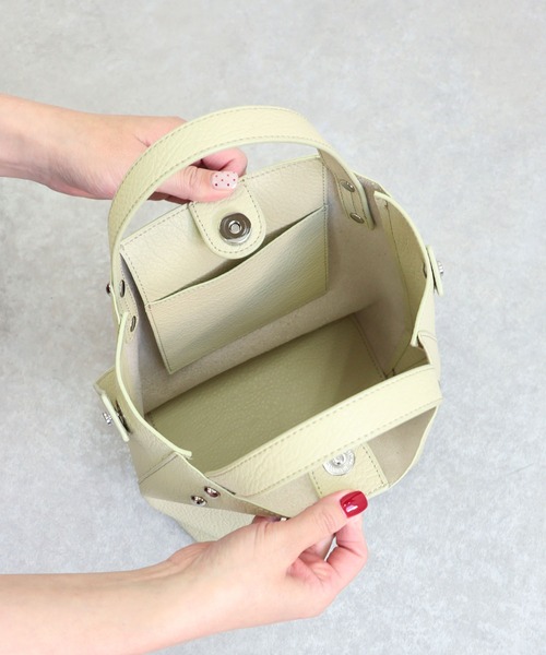 T・S・L(ティーエスエル)の「2wayトートバッグ(トートバッグ・レディース・レッド/ライトグリーン/ブラック/グレイッシュベージュ・FREE)」の17枚目の写真