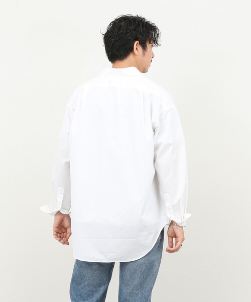 THOMAS MASON(トーマス メイソン)の「《45th Limited Edition》【THOMAS MASON】レギュラーシャツ 26SS(シャツ/ブラウス・メンズ・ベージュ/ブルー系その他/ホワイト・S/L/M)」の15枚目の写真