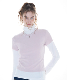 L14 LAYERED T-SHIRT SET(PINK)
