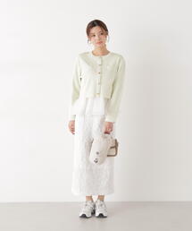 a/mie | ＜ａ＞ジャガードナロースカート / 1216129201(スカート)