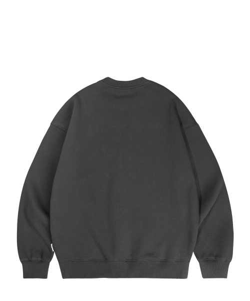 GAINSBORO(ゲインズボロ)の「デジタルロゴスウェット_チャコール(スウェット・レディース・チャコール・S/M/L/XL)」の2枚目の写真