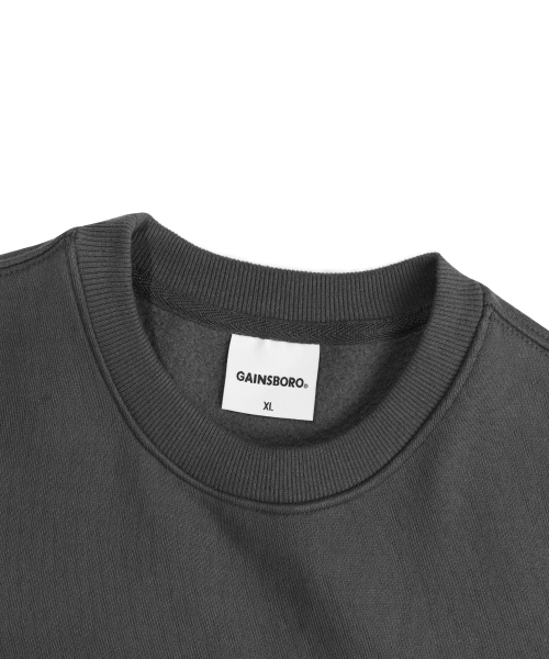 GAINSBORO(ゲインズボロ)の「デジタルロゴスウェット_チャコール(スウェット・レディース・チャコール・S/M/L/XL)」の4枚目の写真