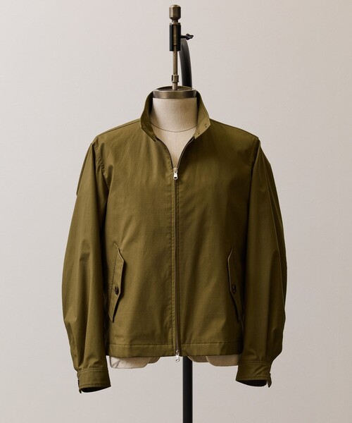 J.PRESS(ジェイプレス)の「コットンポリエステルポプリン ゴルフジャケット(ブルゾン・メンズ・ベージュ系/カーキ系・SMALL/MEDIUM/LARGE/X-LARGE)」の9枚目の写真