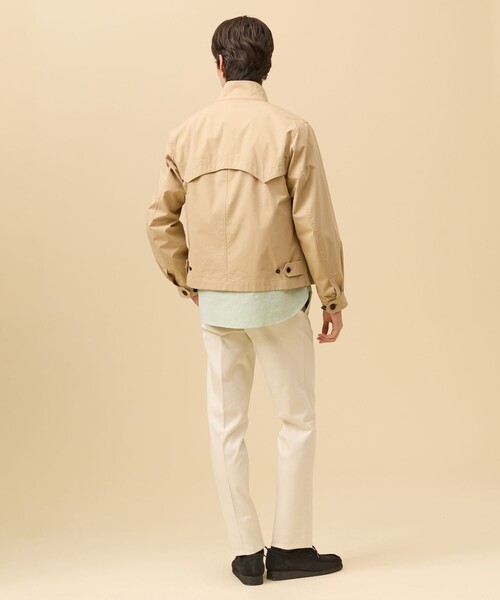 J.PRESS(ジェイプレス)の「コットンポリエステルポプリン ゴルフジャケット(ブルゾン・メンズ・ベージュ系/カーキ系・SMALL/MEDIUM/LARGE/X-LARGE)」の13枚目の写真