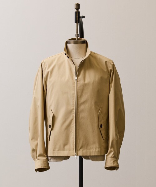 J.PRESS(ジェイプレス)の「コットンポリエステルポプリン ゴルフジャケット(ブルゾン・メンズ・ベージュ系/カーキ系・SMALL/MEDIUM/LARGE/X-LARGE)」の14枚目の写真
