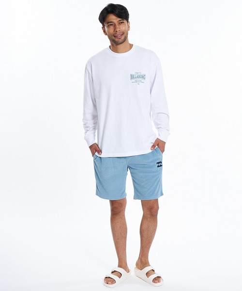 BILLABONG(ビラボン)の「BILLABONG/ビラボン ショートパンツ パイル生地 セットアップ対応 BG011606(その他パンツ・メンズ・ヘザーグレー/グレイッシュブルー・M/L)」の6枚目の写真