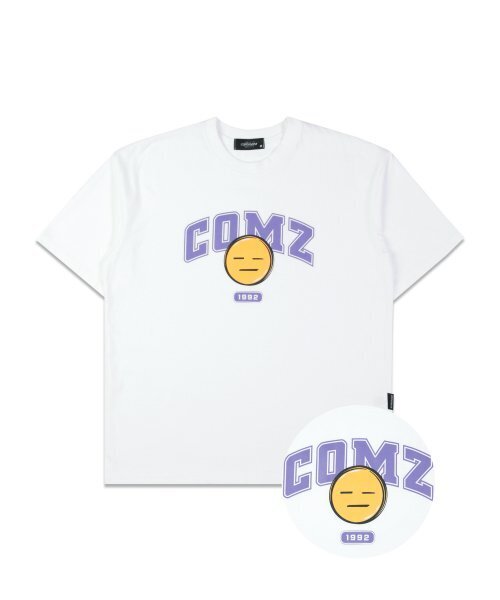 COMMONZ(コモンズ)の「1992 スマイル 半袖Tシャツ_ホワイト(Tシャツ/カットソー・レディース・その他・1/2)」の1枚目の写真