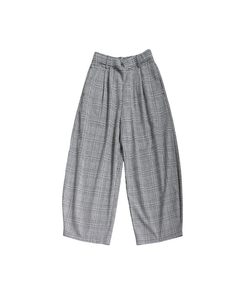 antiqua（アンティカ）の「チェック柄 ワイドパンツ（その他パンツ・レディース・ブラック・LARGE/MEDIUM）」の11枚目の写真